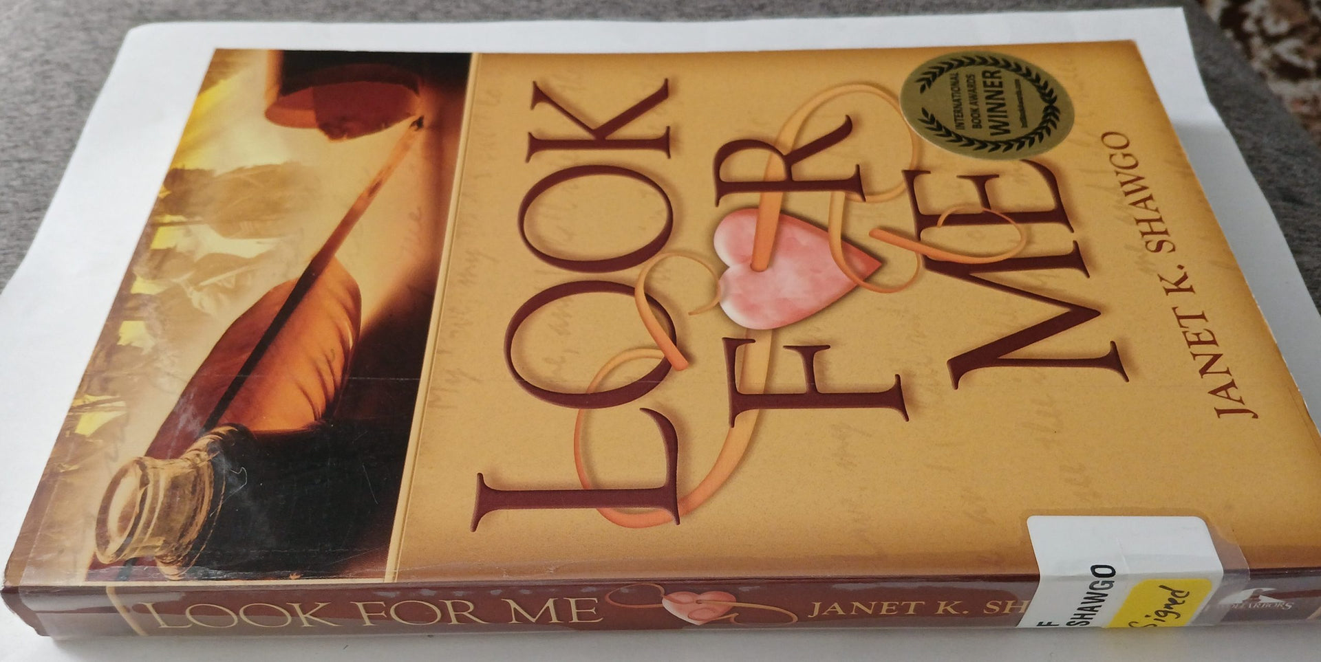 Look for Me by Janet K Shawgo-Paperback-Signed Copy Look for Me by Janet K Shawgo-Paperback-Signed Copy