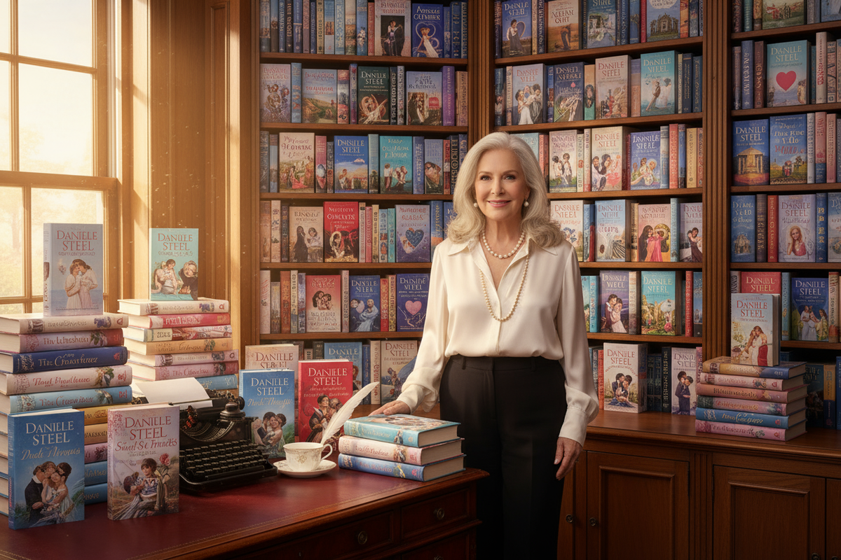 Danielle Steel: The Queen of Romance and  A Champion of Life’s Truths