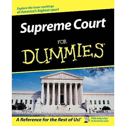 Supreme Court for Dummies - Paperback
