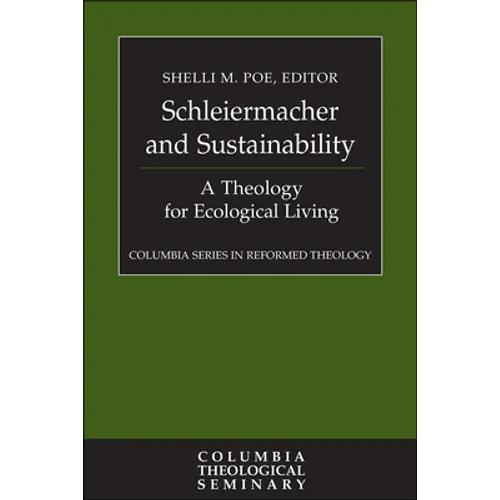 Schleiermacher and Sustainability: A Theology for Ecological Living - Hardcover