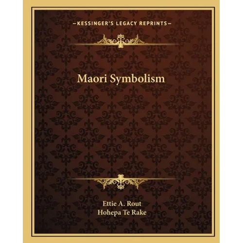 Maori Symbolism - Paperback