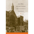 English Common Law in the Age of Mansfield
