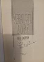 Vertical Burn by Earl Emerson. A suspense Novel. Hardcover – May 2002-Signed Collectible