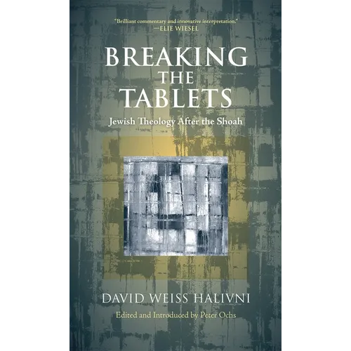 Breaking the Tablets: Jewish Theology After the Shoah - Paperback