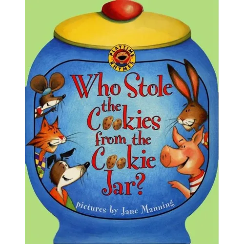 Who Stole the Cookies from the Cookie Jar? - Board Book