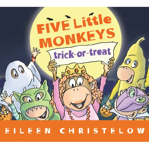 Five Little Monkeys Trick-Or-Treat - Board Book