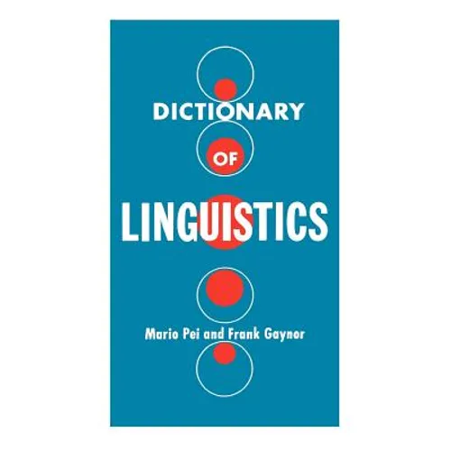Dictionary of Linguistics