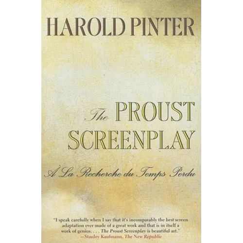The Proust Screenplay: a la Recherche Du Temps Perdu - Paperback
