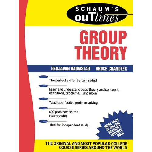 Schaum's Outline of Group Theory - Paperback