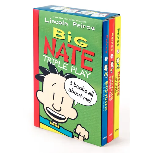 Big Nate Triple Play: Big Nate in a Class by Himself/Big Nate Strikes Again/Big Nate on a Roll - Paperback