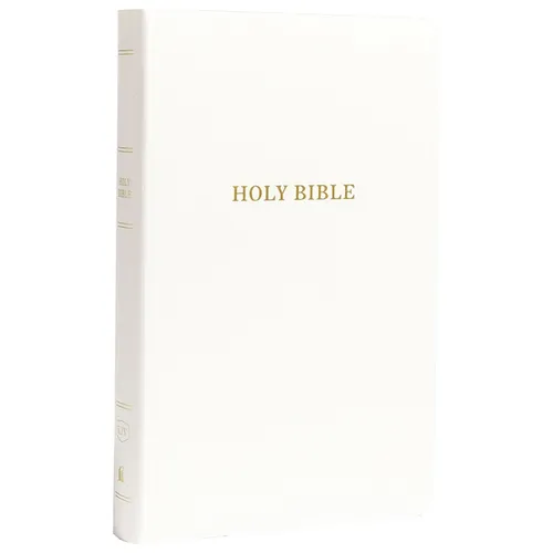 KJV, Gift and Award Bible, Imitation Leather, White, Red Letter Edition - Imitation Leather