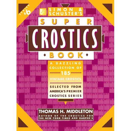 Simon & Schuster's Super Crostics - Paperback