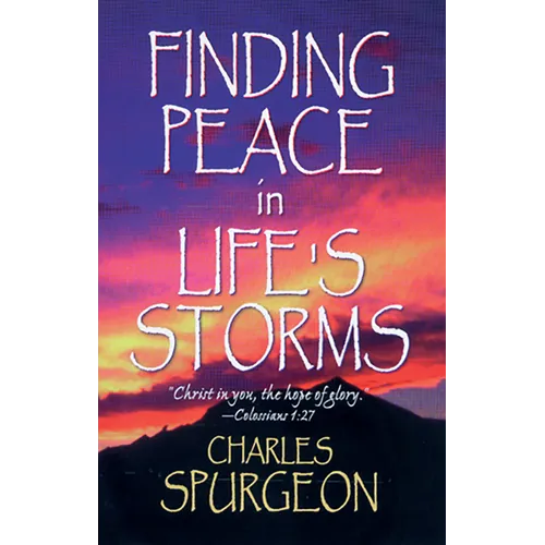 Finding Peace in Life's Storms - Paperback
