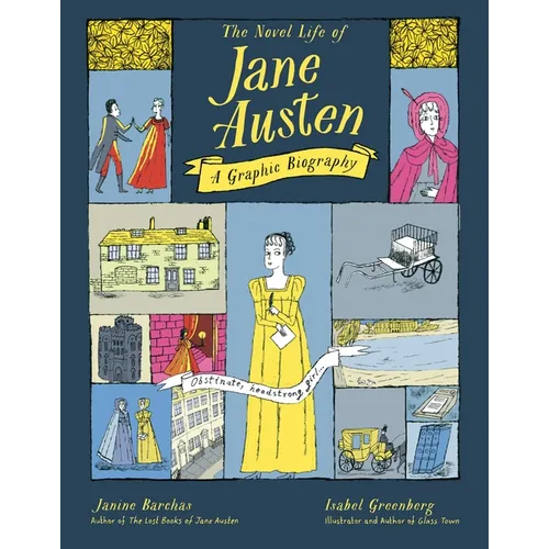 The Novel Life of Jane Austen: A Graphic Biography - Hardcover