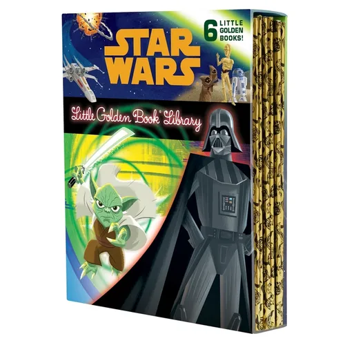 The Star Wars Little Golden Book Library (Star Wars): The Phantom Menace; Attack of the Clones; Revenge of the Sith; A New Hope; The Empire Strikes Ba