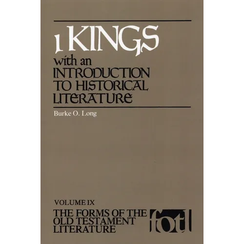 1 Kings: With an Introduction to Historical Literature - Paperback