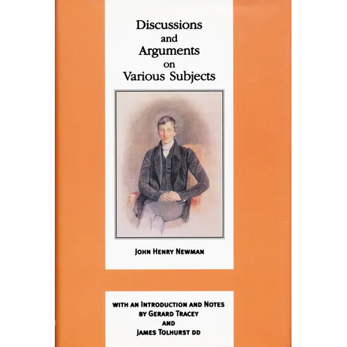 Discussions and Arguments on Various Subjects - Hardcover