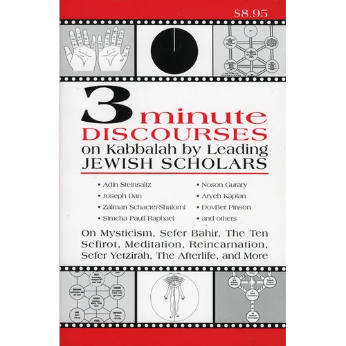 3 Minute Discourses on Kabbalah by Leading Jewish Scholars - Paperback