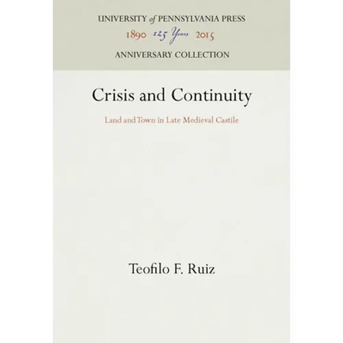 Crisis and Continuity - Hardcover