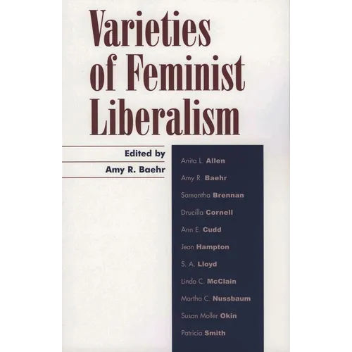 Varieties of Feminist Liberalism - Paperback