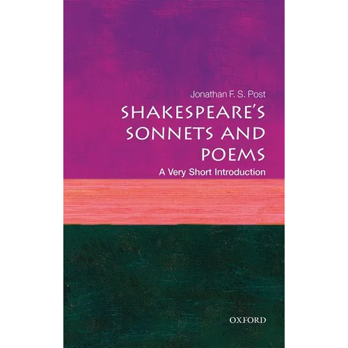 Shakespeare's Sonnets and Poems: A Very Short Introduction - Paperback