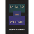 Fairness Versus Welfare