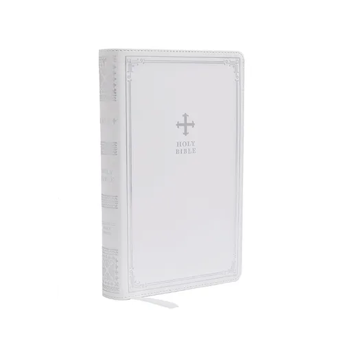 Nrsv, Catholic Bible, Gift Edition, Leathersoft, White, Comfort Print: Holy Bible - Imitation Leather