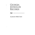 Georgia Intestate Records