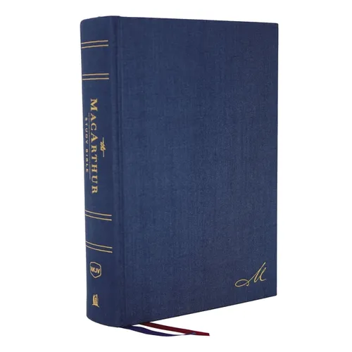 Nkjv, MacArthur Study Bible, 2nd Edition, Cloth Over Board, Blue, Comfort Print: Unleashing God's Truth One Verse at a Time - Hardcover