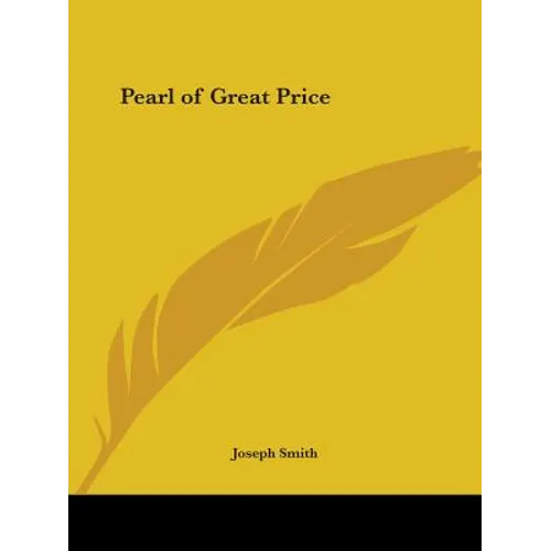 Pearl of Great Price - Paperback
