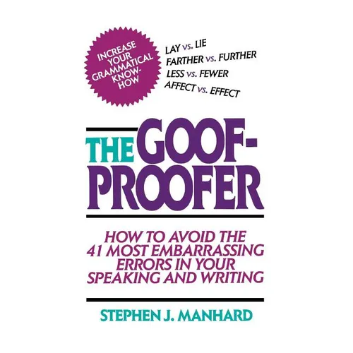 Goof Proofer - Paperback