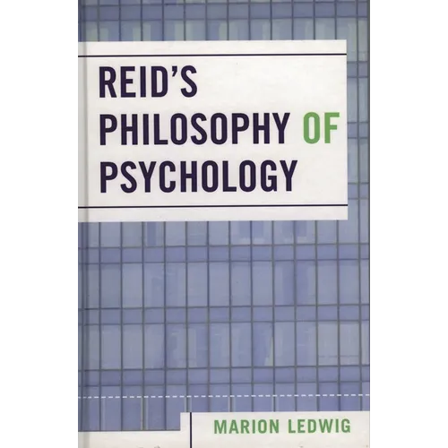 Reid's Philosophy of Psychology - Paperback