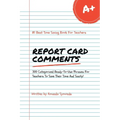 Report Card Comments