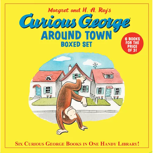 Curious George Around Town 6-Book Box Set: 6 Favorite 8x8s! - Boxed Set