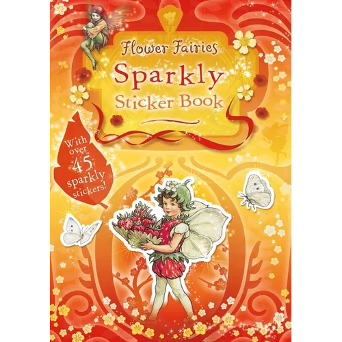 Flower Fairies Sparkly Sticker Book - Paperback