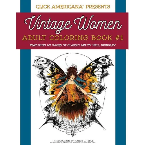 Vintage Women: Adult Coloring Book: Classic art by Nell Brinkley - Paperback
