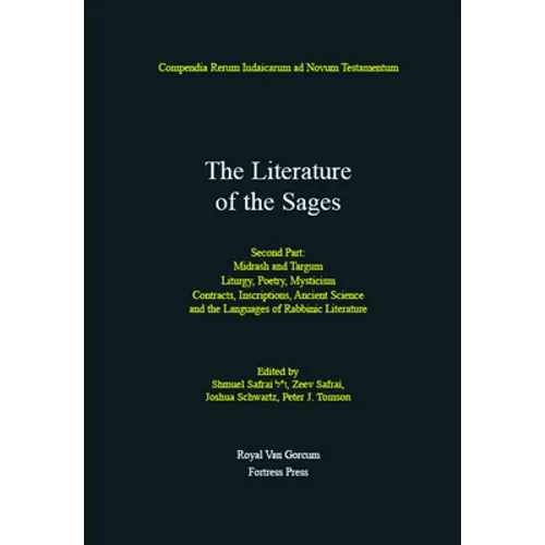 The Literature of the Sages, Second Part - Hardcover