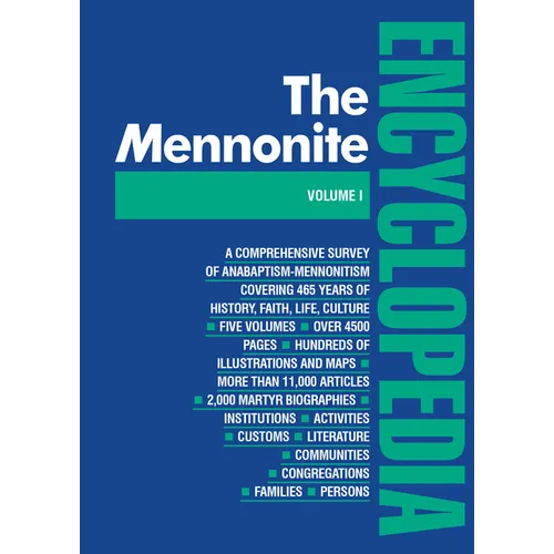 Mennonite Encyclopedia/ Vol 1: Volume 1 - Hardcover