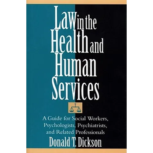 Law in the Health and Human Services - Paperback
