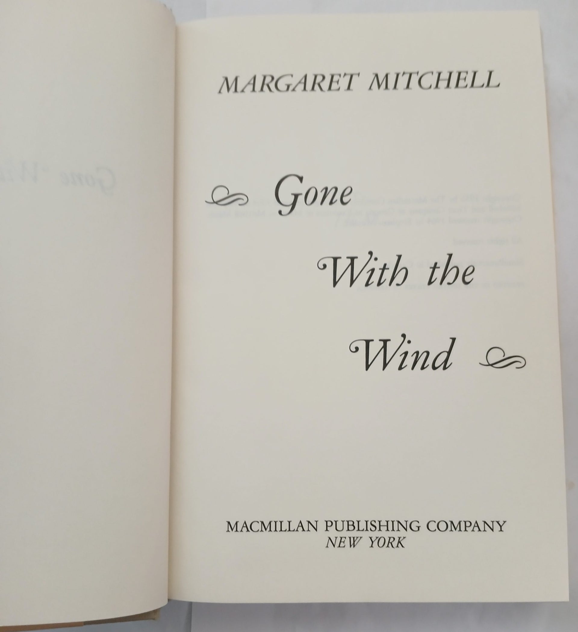 Gone with the Wind: A Novel by Margaret Mitchell-Hardcover-1964