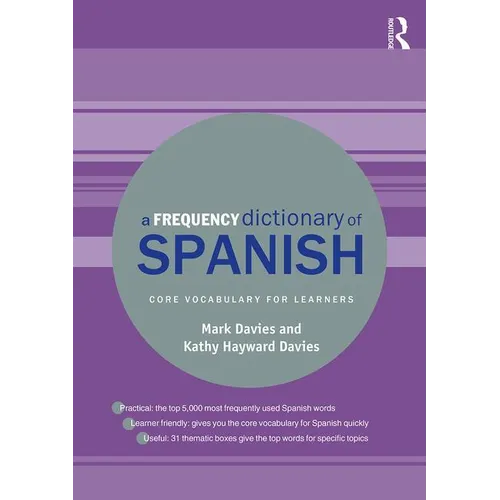 A Frequency Dictionary of Spanish: Core Vocabulary for Learners - Paperback