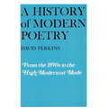 A History of Modern Poetry