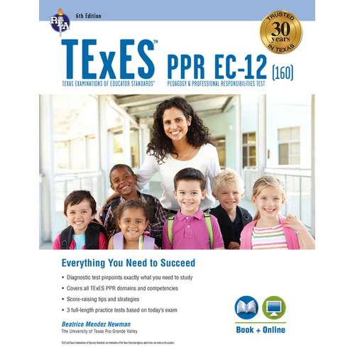 TExES Ppr Ec-12 (160) Study Guide 2026-2027 - Paperback