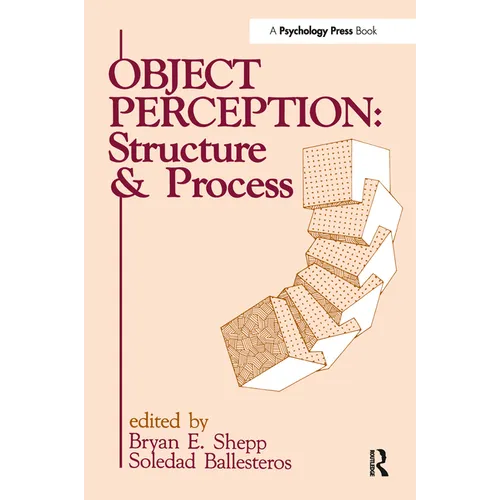 Object Perception: Structure and Process - Paperback