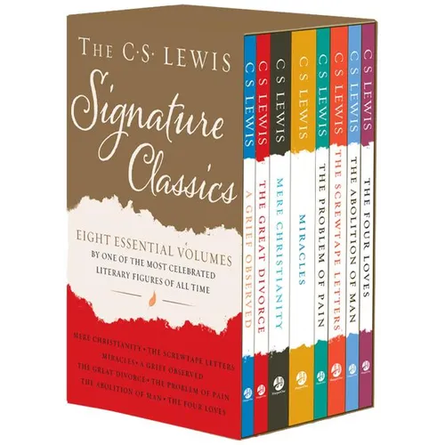 The C. S. Lewis Signature Classics (8-Volume Box Set): An Anthology of 8 C. S. Lewis Titles: Mere Christianity, the Screwtape Letters, Miracles, the G - Paperback