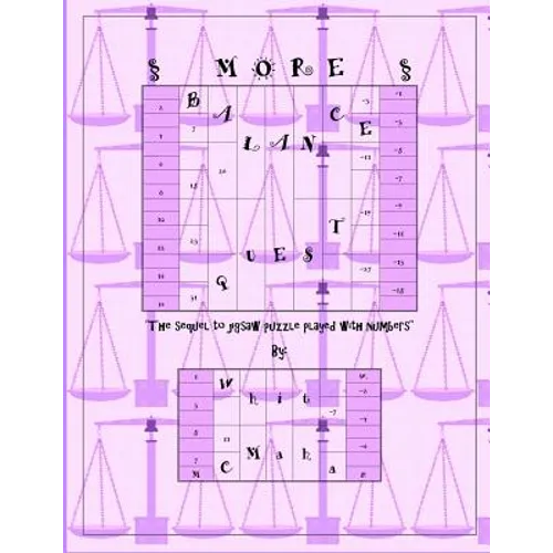 More Balance Quest: The Number Jigsaw Puzzle - Paperback