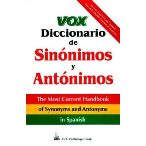 Vox Diccionario de Sinonimos Y - Paperback