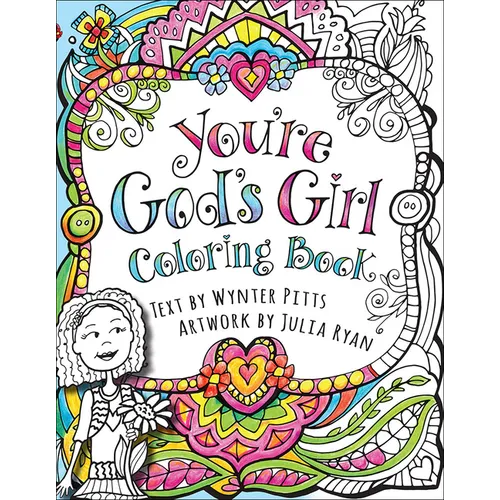 You're God's Girl! Coloring Book - Paperback