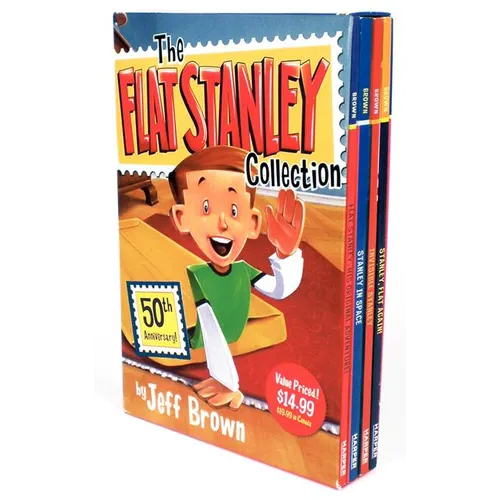 The Flat Stanley Collection Box Set: Flat Stanley, Invisible Stanley, Stanley in Space, and Stanley, Flat Again! - Paperback