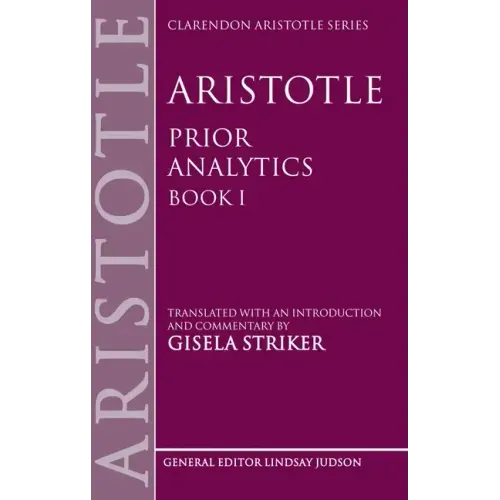 Aristotle's Prior Analytics book I - Paperback